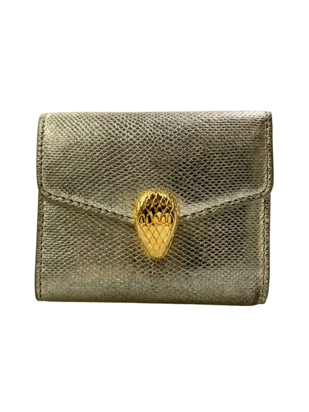 Bvlgari Trifold Wallet Serpenti